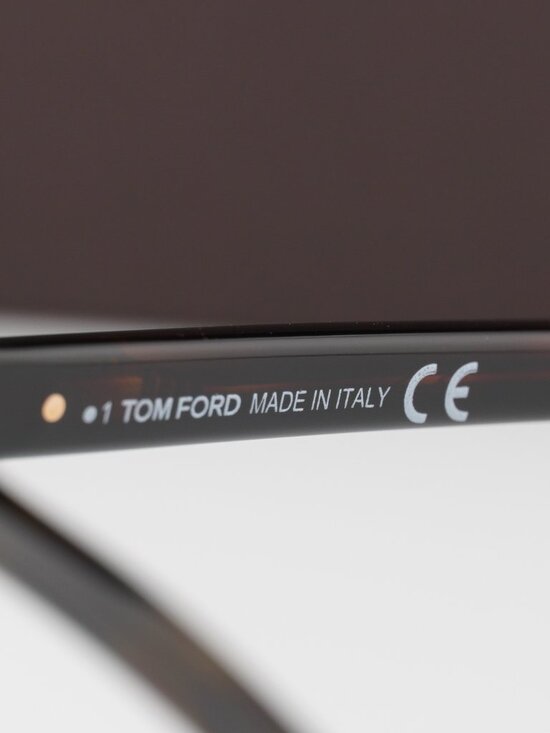 Tom Ford FT5743-B 052 Cat Eye Eyeglasses 57mm – Dark Havana